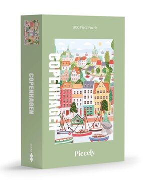 Piecely Copenhagen 1000-Piece Puzzle